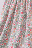 Floral bunny applique ruffle dress - Aaria Tees Aaria Tees