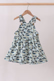 Camouflage denim dress - Aaria Tees Aaria Tees