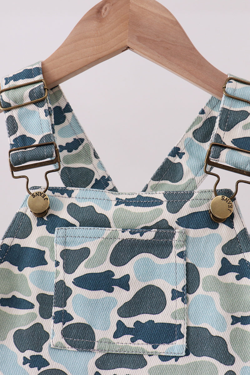Camouflage denim dress - Aaria Tees Aaria Tees