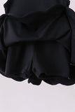 Black scalloped active  mom&me dress - Aaria Tees Aaria Tees