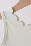 Sage scalloped active dress - Aaria Tees Aaria Tees