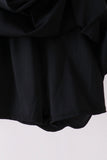 Black scalloped active  mom&me dress - Aaria Tees Aaria Tees