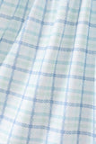 Blue plaid duck smocked dress - Aaria Tees Aaria Tees