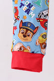 Blue character bamboo pants - Aaria Tees Aaria Tees