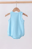 Blue cross applique top - Aaria Tees Aaria Tees