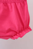 Mint island bloom ruffle bloomer set - Aaria Tees Aaria Tees