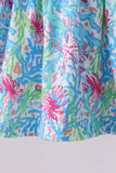 Mint island bloom ruffle bloomer set - Aaria Tees Aaria Tees