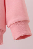 Peach hand-sewn bow mom&me sweatshirt - Aaria Tees Aaria Tees