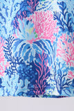 Blue marine creature print top - Aaria Tees Aaria Tees