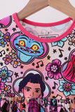 Purple character bamboo dress - Aaria Tees Aaria Tees