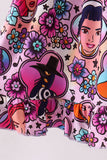 Purple character bamboo dress - Aaria Tees Aaria Tees