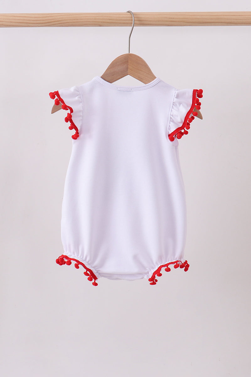 White bow sequin skort set - Aaria Tees Aaria Tees