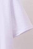 White bow sequin mom&me top Aaria Tees