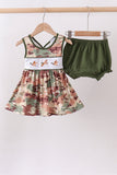 Duck Camo Embroidered Knit Bloomer Set - Aaria Tees Aaria Tees