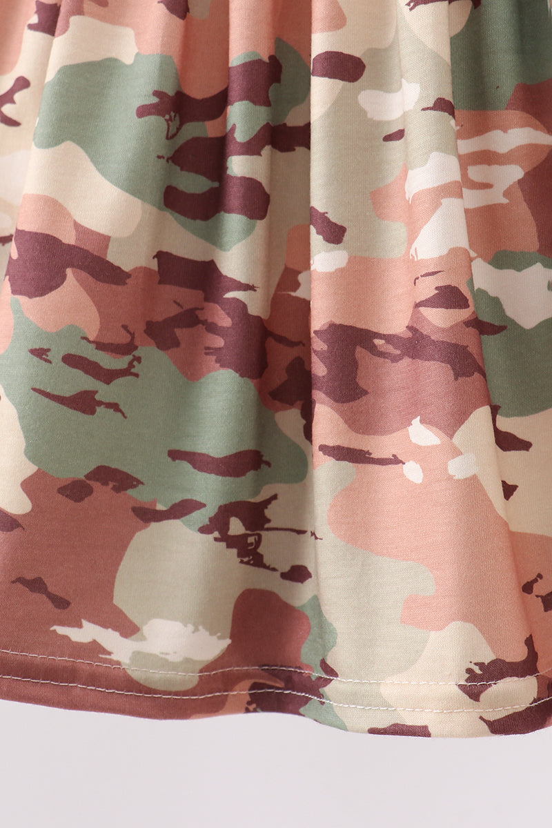 Duck Camo Embroidered Knit Bloomer Set - Aaria Tees Aaria Tees