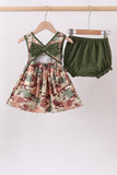 Duck Camo Embroidered Knit Bloomer Set - Aaria Tees Aaria Tees