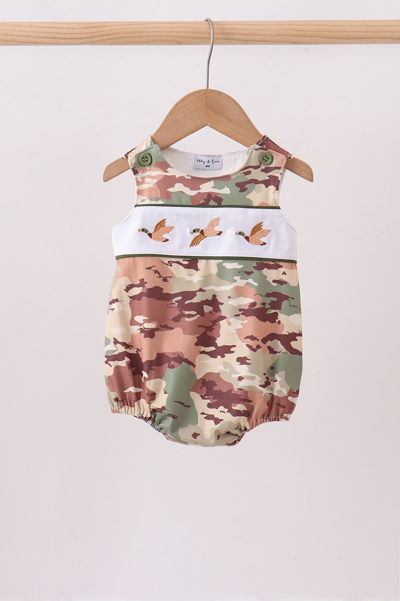Duck Camo Embroidered Knit Bubble - Aaria Tees Aaria Tees