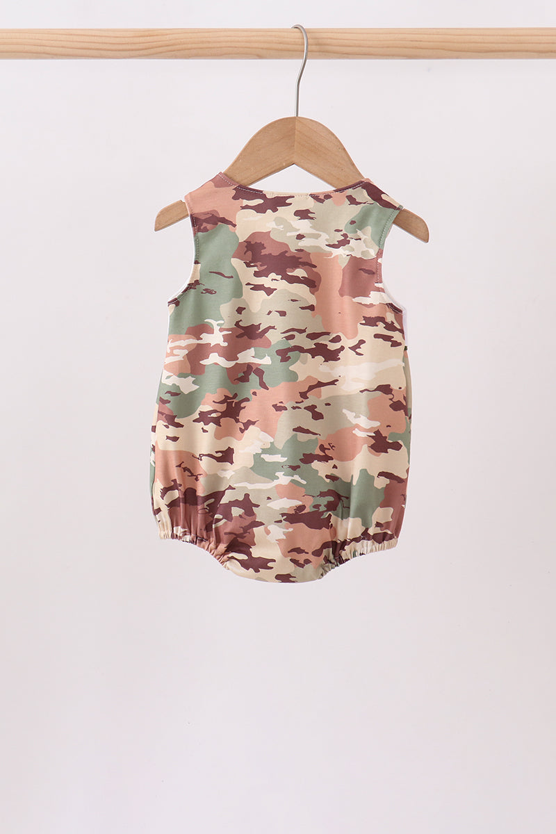 Duck Camo Embroidered Knit Bubble - Aaria Tees Aaria Tees