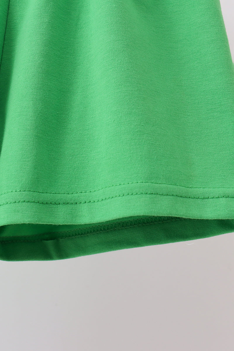 Green golf print shorts set - Aaria Tees Aaria Tees