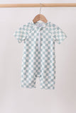 Sage Checker UPF Swim One-Piece Aaria Tees