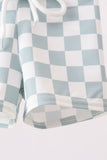 Sage Checker UPF Swim Trunks Aaria Tees