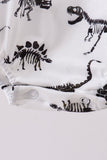 Navy dinosaur print bubble - Aaria Tees Aaria Tees