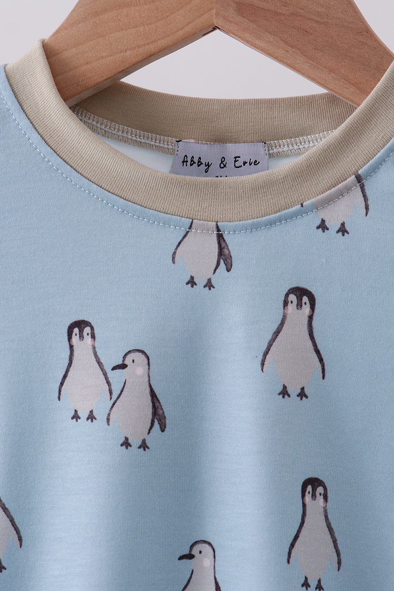 Penguin print bubble - Aaria Tees Aaria Tees