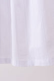White Bow Smocked Jacquard Dress - Aaria Tees Aaria Tees