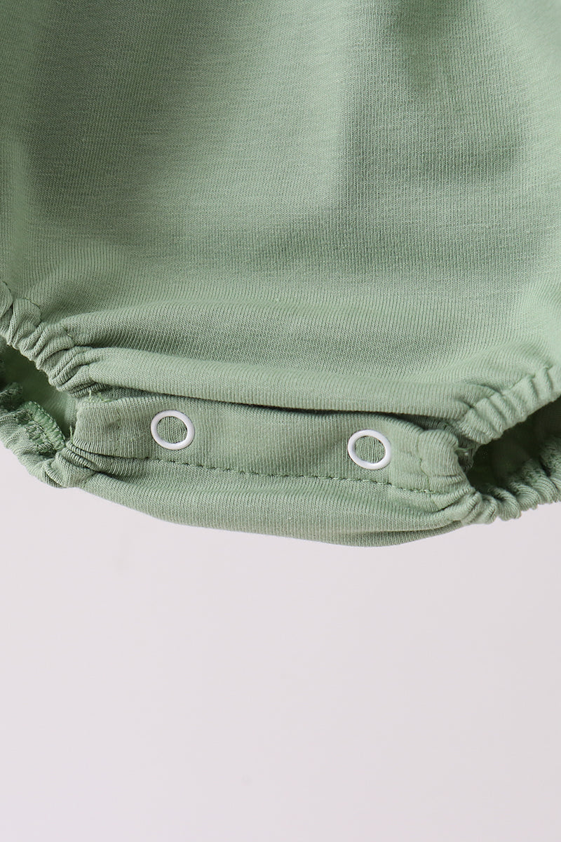 Sage Gingham Knit Bubble - Aaria Tees Aaria Tees