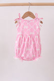 Pink Bow Knit Bubble - Aaria Tees Aaria Tees