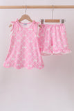 Pink Bow Knit Set - Aaria Tees Aaria Tees