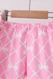 Pink Bow Knit Set - Aaria Tees Aaria Tees
