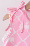 Pink Bow Knit Set - Aaria Tees Aaria Tees