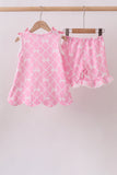 Pink Bow Knit Set - Aaria Tees Aaria Tees