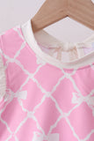 Pink Bow UPF Swim Set - Aaria Tees Aaria Tees