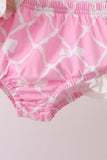 Pink Bow UPF Swim Set - Aaria Tees Aaria Tees