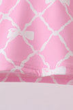 Pink Bow UPF Swim Set - Aaria Tees Aaria Tees