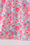 Pink Floral Knit Bloomer Set - Aaria Tees Aaria Tees
