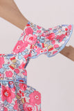 Pink Floral Bubble - Aaria Tees Aaria Tees