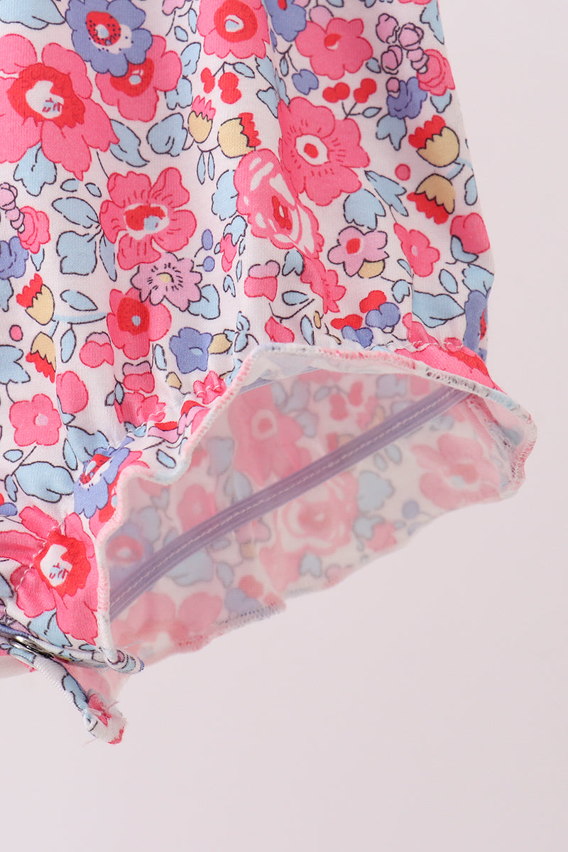 Pink Floral Bubble - Aaria Tees Aaria Tees
