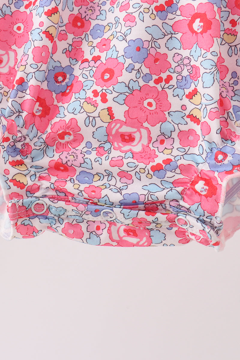 Pink Floral Bubble - Aaria Tees Aaria Tees