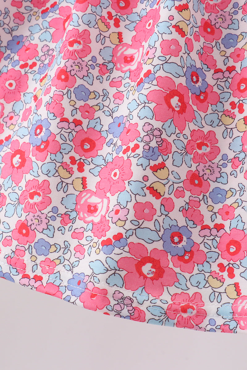 Pink Floral Knit Set - Aaria Tees Aaria Tees
