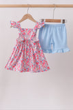 Pink Floral Knit Set - Aaria Tees Aaria Tees