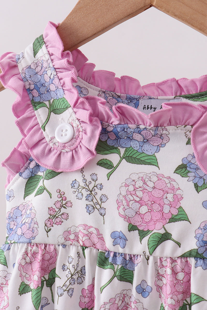 Purple Hydrangea Knit Bubble - Aaria Tees Aaria Tees