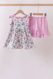 Purple Hydrangea Knit Set - Aaria Tees Aaria Tees