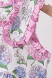 Purple Hydrangea Knit Set - Aaria Tees Aaria Tees
