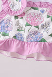 Purple Hydrangea UPF Swim Set - Aaria Tees Aaria Tees