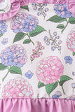 Purple Hydrangea UPF Swim One-Piece - Aaria Tees Aaria Tees