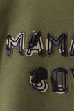 Mama's Boy Applique Knit Set - Aaria Tees Aaria Tees