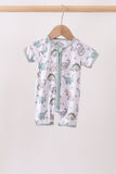 Dinosaur Bamboo Romper Aaria Tees